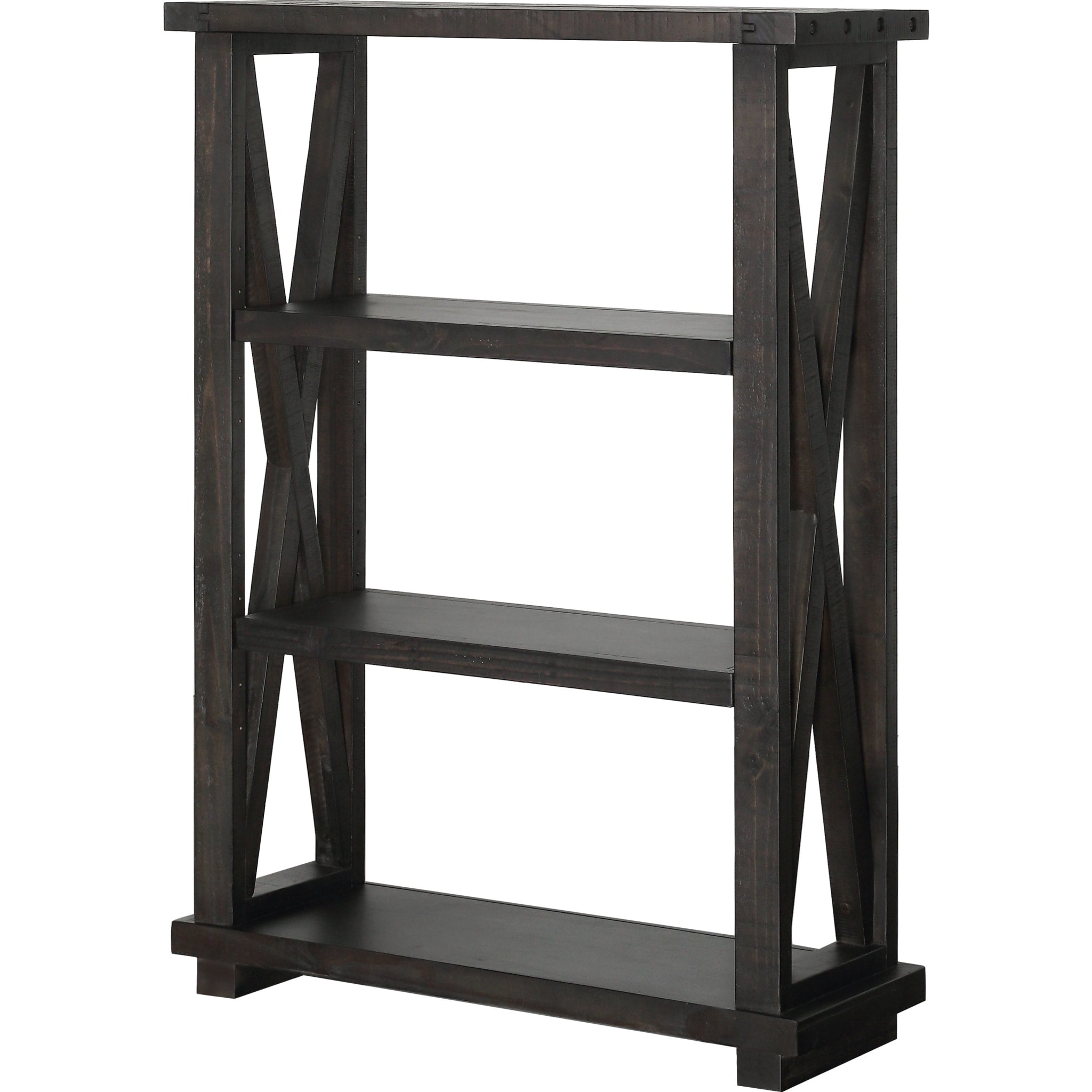 Yosemite Solid Wood 54x39 inch Bookshelf in Cafe