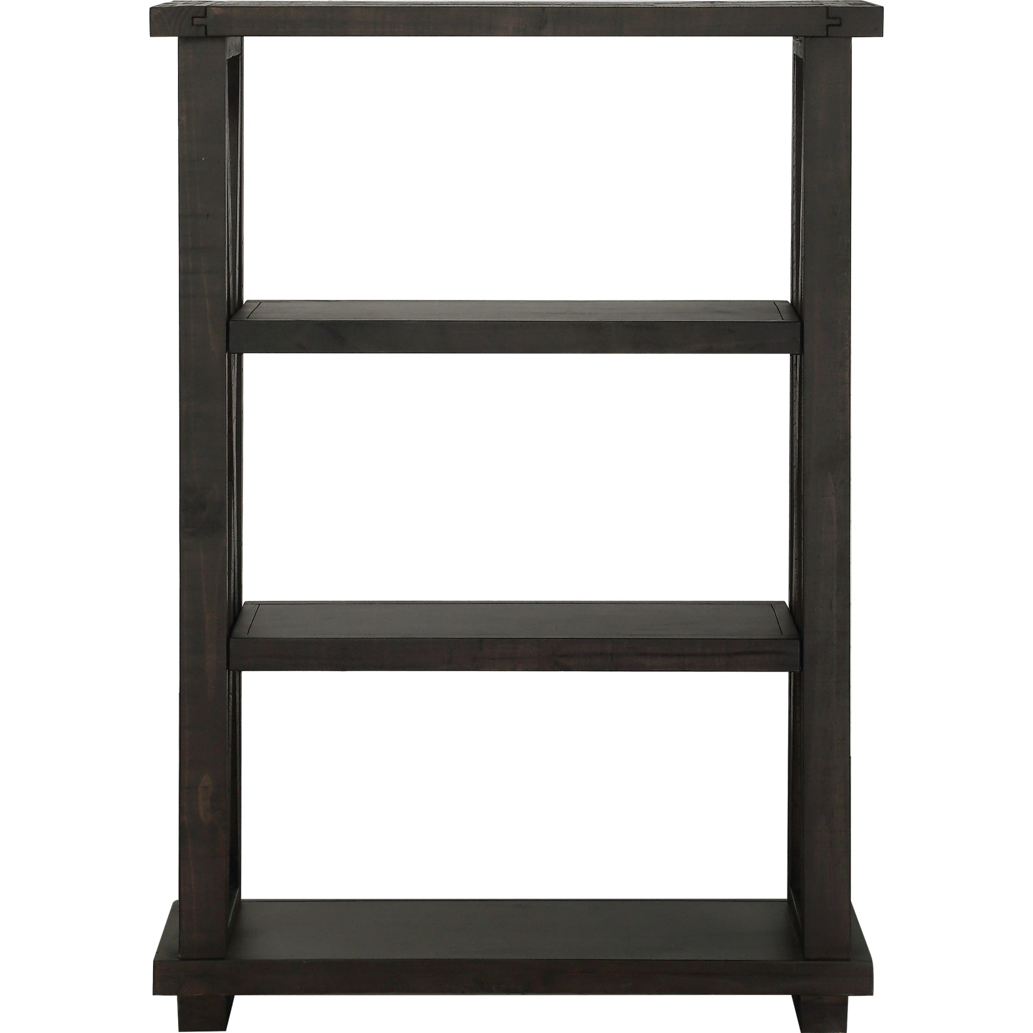 Yosemite Solid Wood 54x39 inch Bookshelf in Cafe