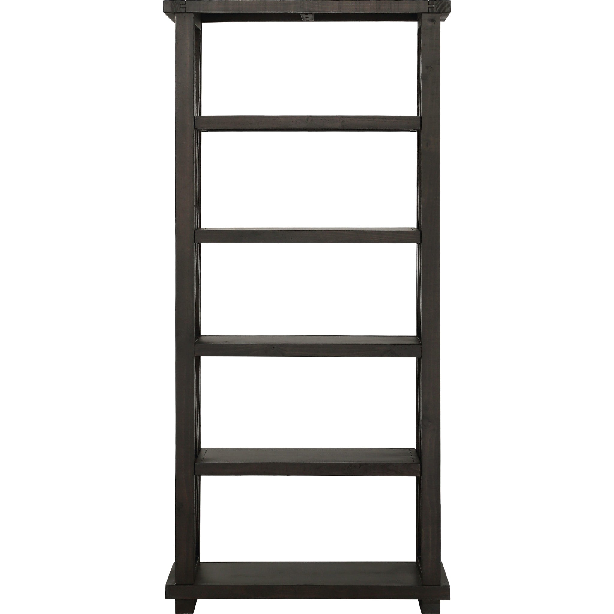 Yosemite Solid Wood 82x39 inch Bookshelf in Cafe