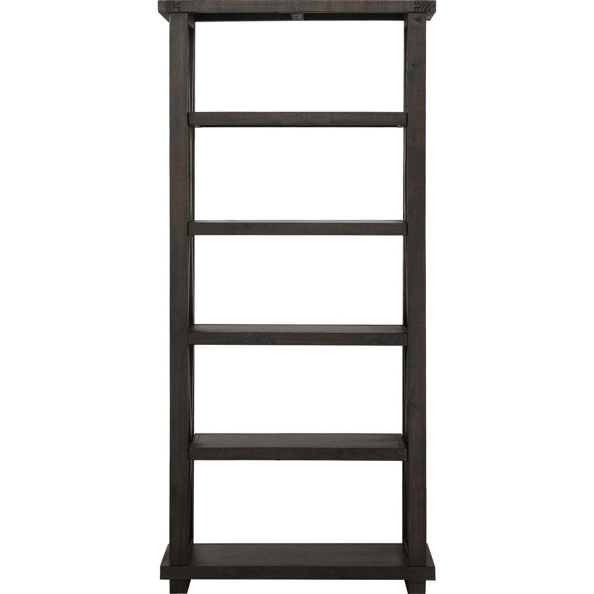 Yosemite Solid Wood 82x39 inch Bookshelf in Cafe