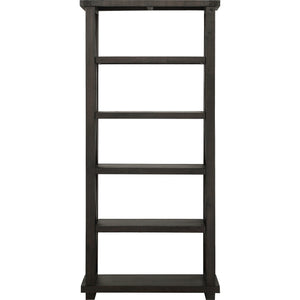 Yosemite Solid Wood 82x39 inch Bookshelf in Cafe