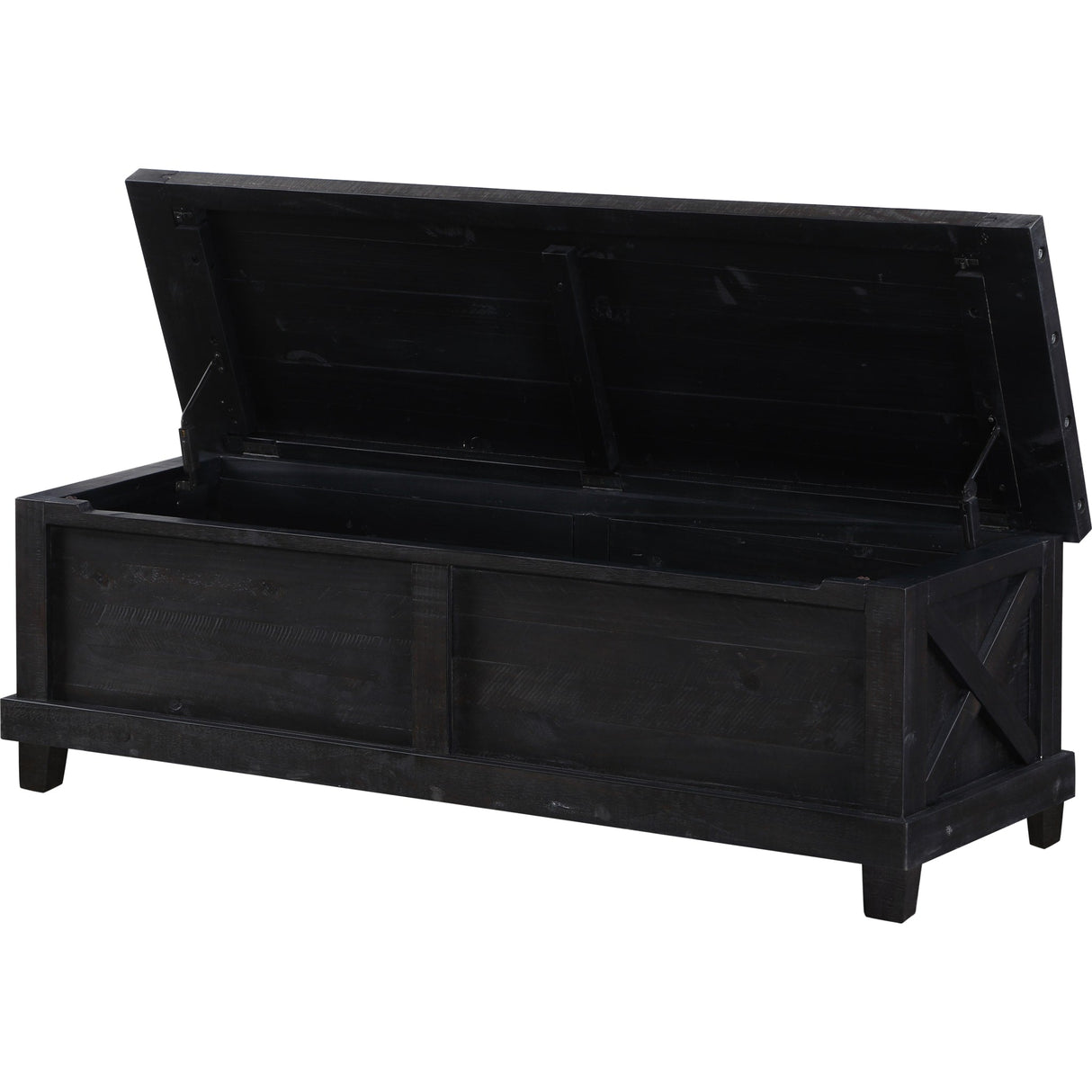 Yosemite Solid Wood Blanket Box in Cafe