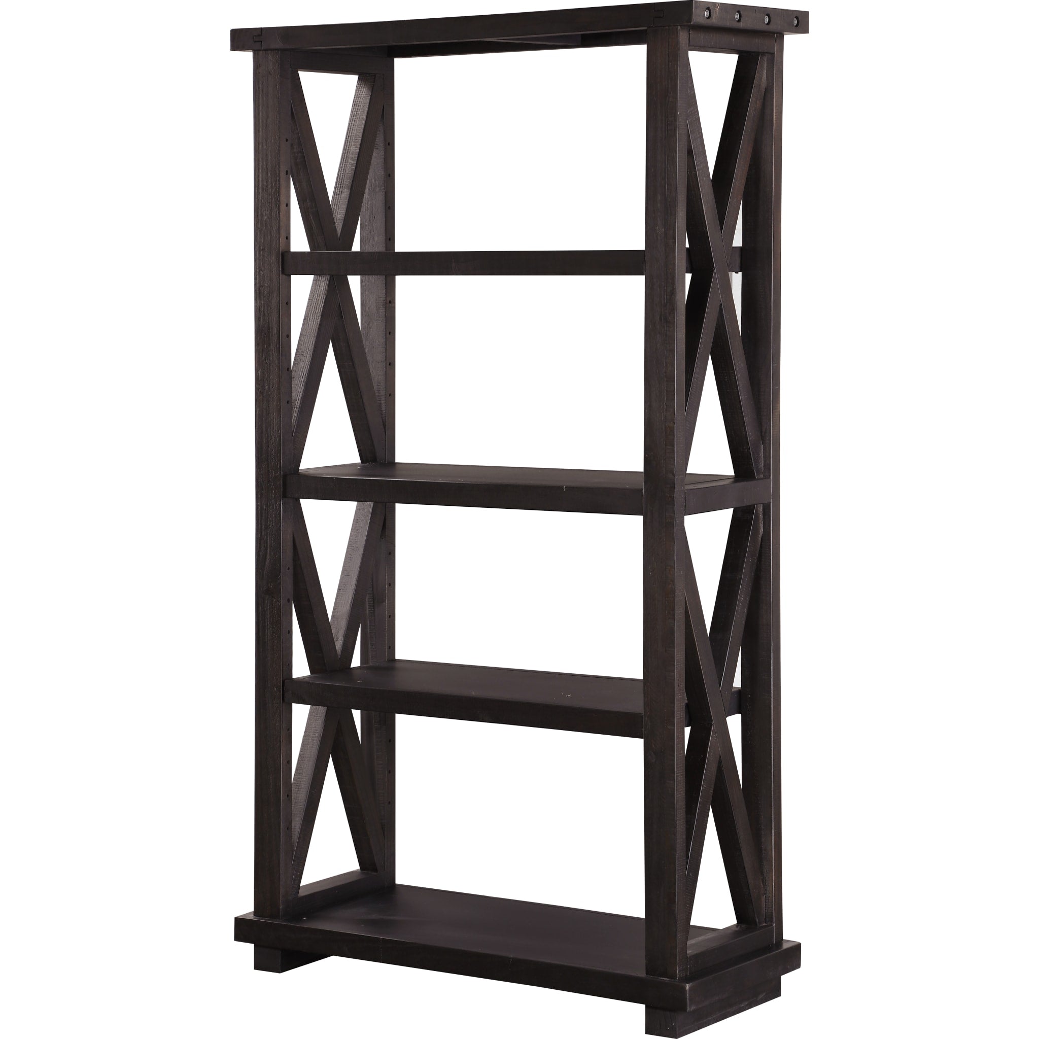 Yosemite Solid Wood Bookcase in Cafe