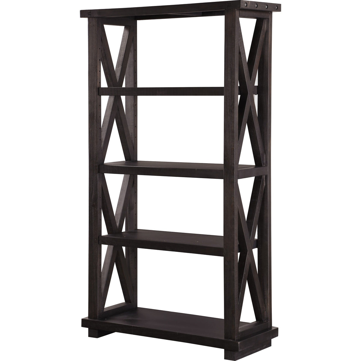 Yosemite Solid Wood Bookcase in Cafe