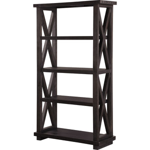 Yosemite Solid Wood Bookcase in Cafe