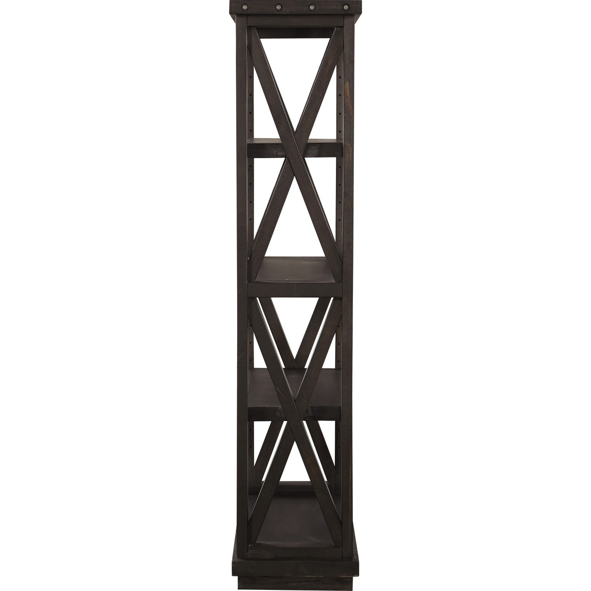 Yosemite Solid Wood Bookcase in Cafe