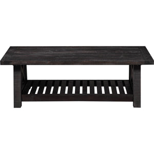 Yosemite Solid Wood Coffee Table in Cafe