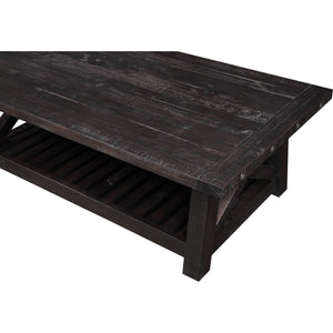 Yosemite Solid Wood Coffee Table in Cafe