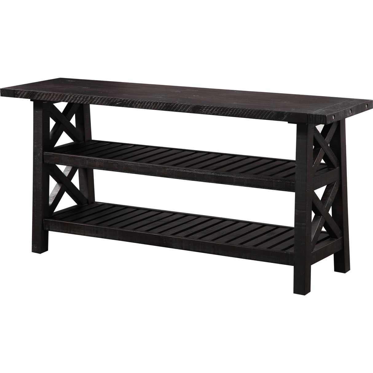 Yosemite Solid Wood Console Table in Cafe