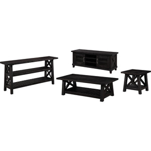 Yosemite Solid Wood Console Table in Cafe