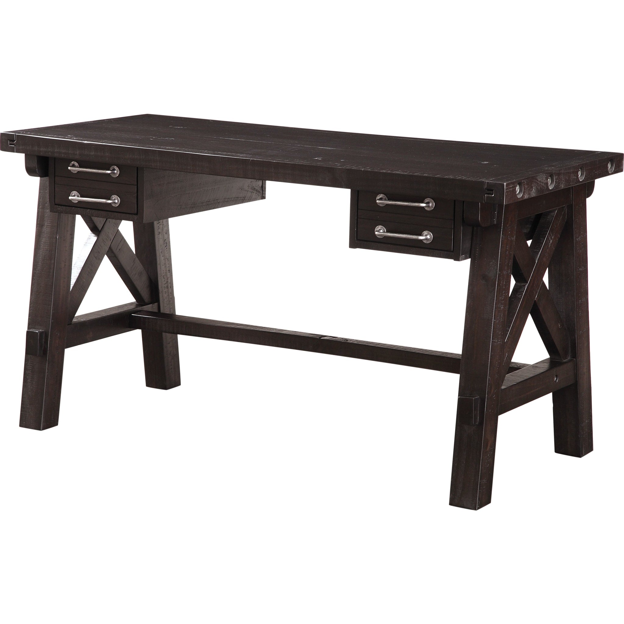 Yosemite Solid Wood Desk in Cafe