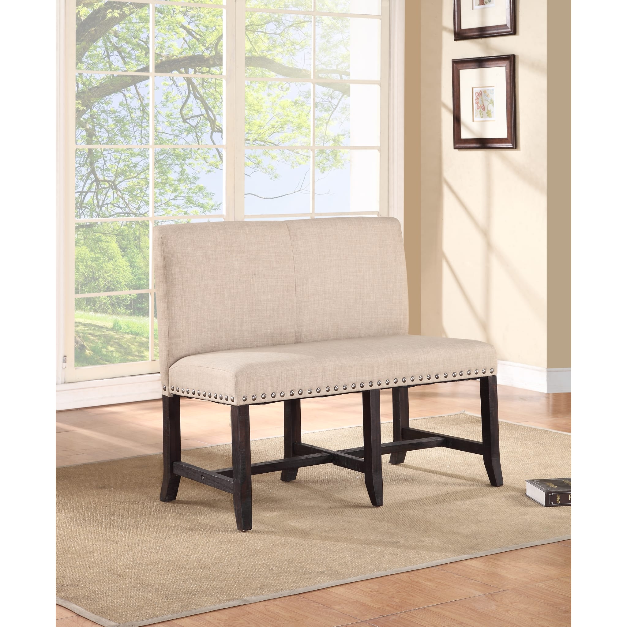 Yosemite Solid Wood Dining Settee