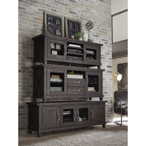 Yosemite Solid Wood Four Door Media Console in Cafe