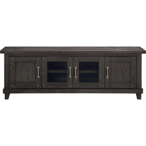 Yosemite Solid Wood Four Door Media Console in Cafe
