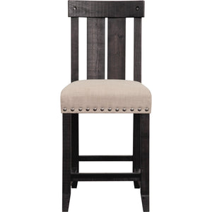 Yosemite Solid Wood Kitchen Counter Stool in Cafe
