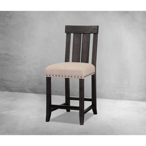 Yosemite Solid Wood Kitchen Counter Stool in Cafe