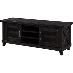 Yosemite Solid Wood Media Console in Cafe