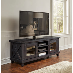 Yosemite Solid Wood Media Console in Cafe