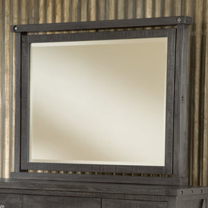 Yosemite Solid Wood Mirror in Cafe