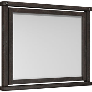 Yosemite Solid Wood Mirror in Cafe