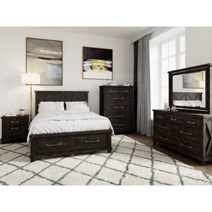 Yosemite Solid Wood Nightstand in Cafe