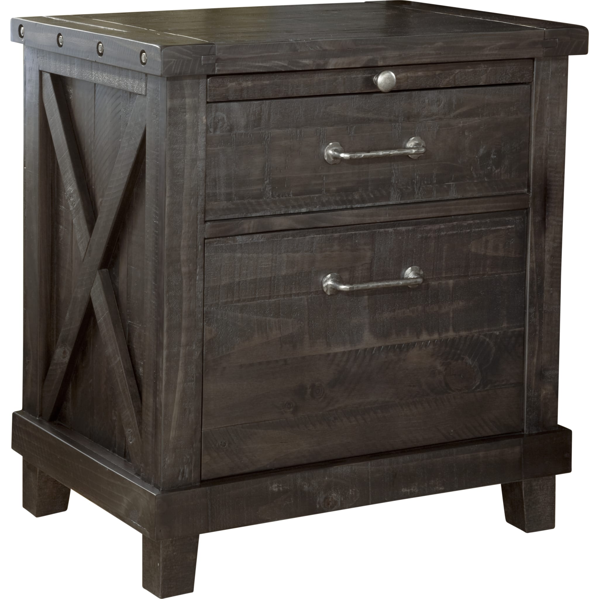 Yosemite Solid Wood Nightstand in Cafe