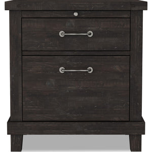 Yosemite Solid Wood Nightstand in Cafe