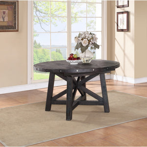 Yosemite Solid Wood Round Extension Table