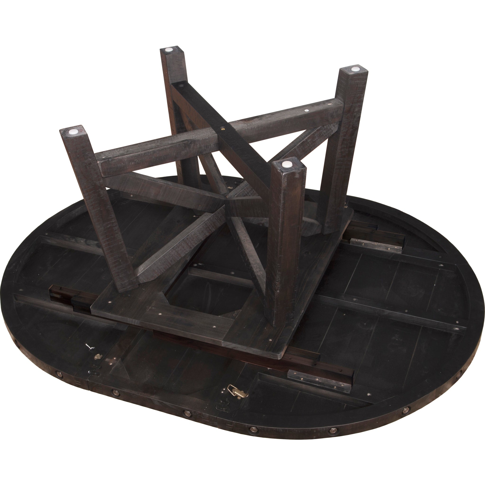 Yosemite Solid Wood Round Extension Table