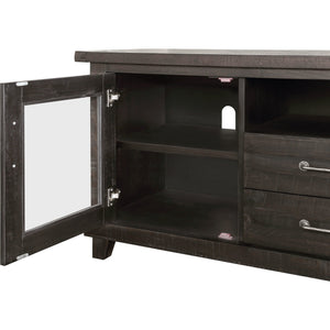 Yosemite Solid Wood Two Drawer Media Console in Cafe