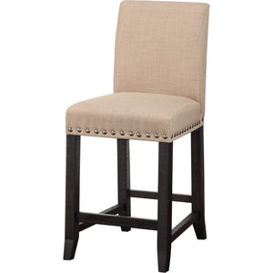 Yosemite Upholstered Kitchen Counter Stool in Cafe