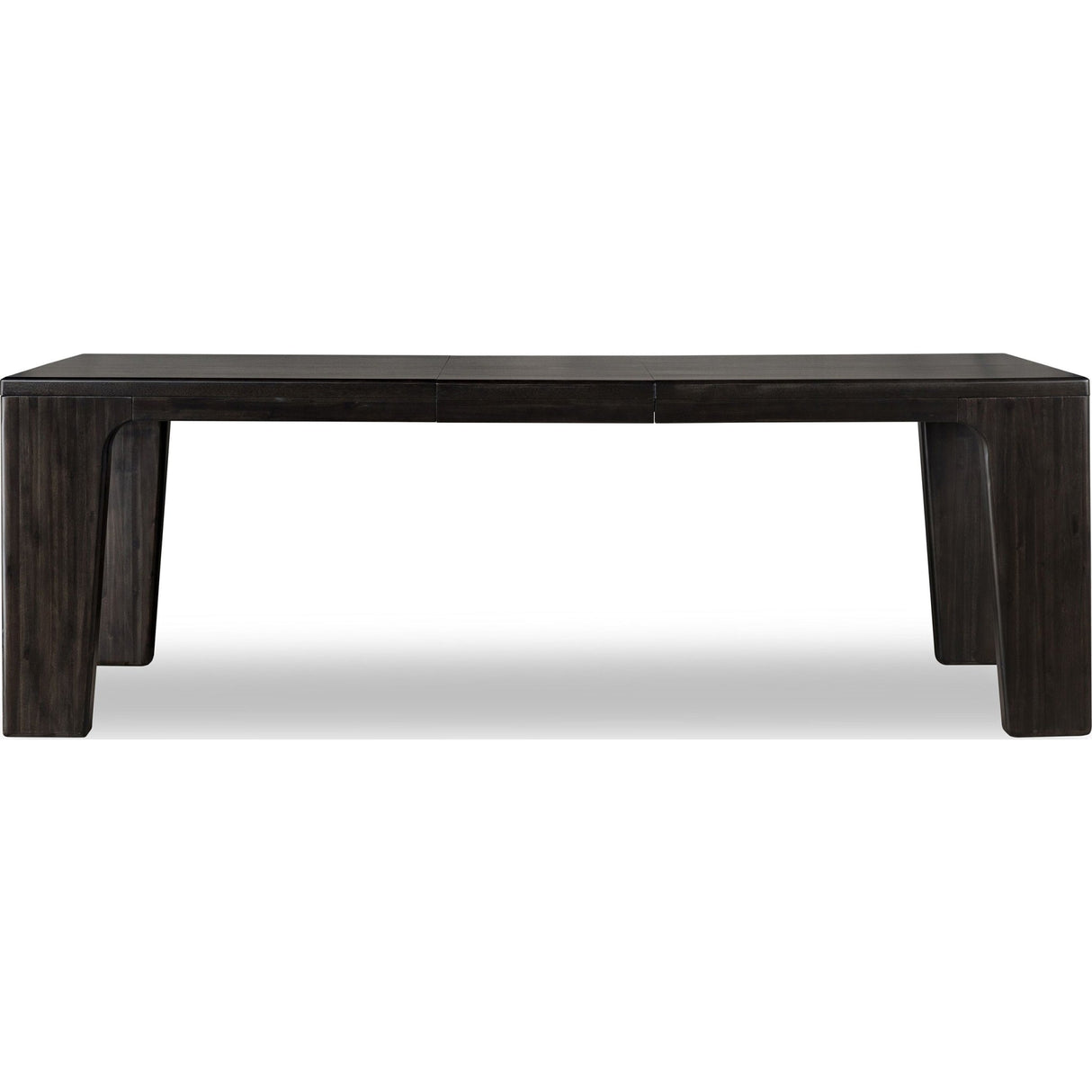 Zamba Extendable Acacia Wood Dining Table in Jaguar