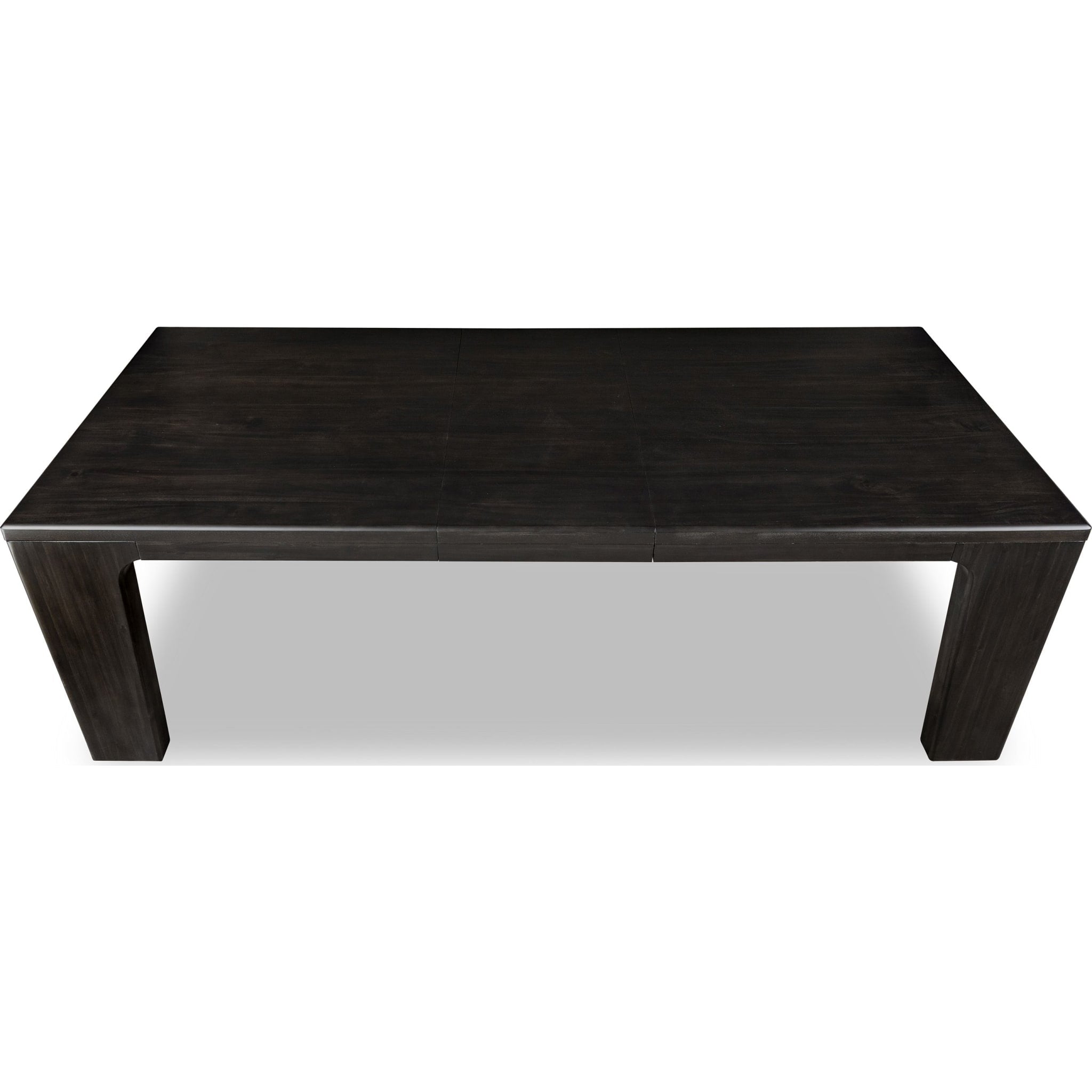 Zamba Extendable Acacia Wood Dining Table in Jaguar