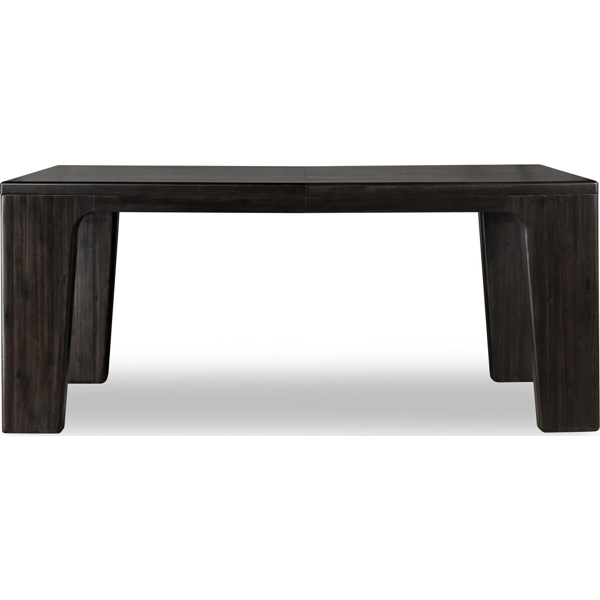 Zamba Extendable Acacia Wood Dining Table in Jaguar