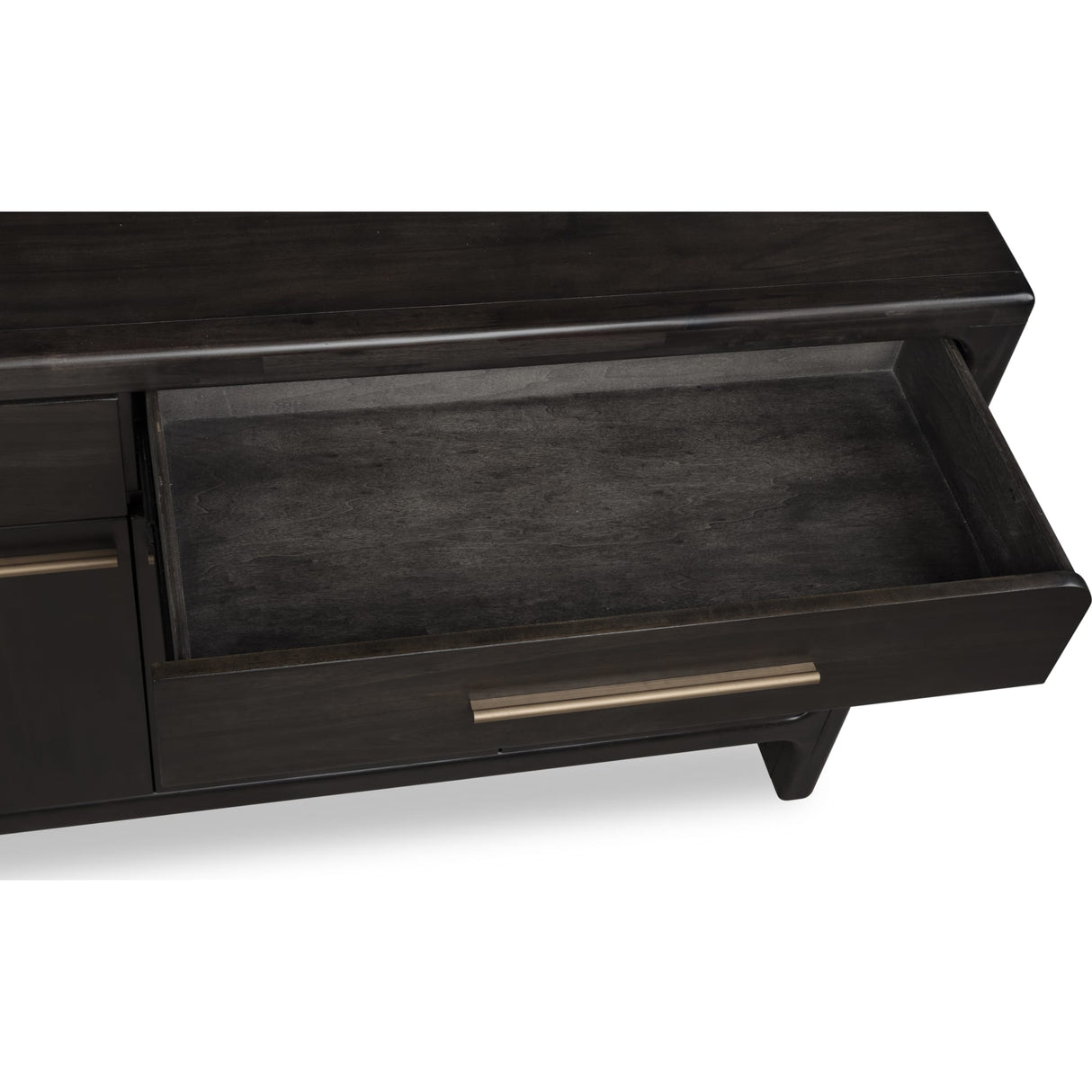 Zamba Four Door Two Drawer Acacia Wood Sideboard in Jaguar