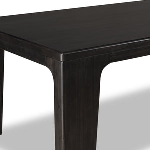 Zamba Rectangular Acacia Wood Dining Table in Jaguar