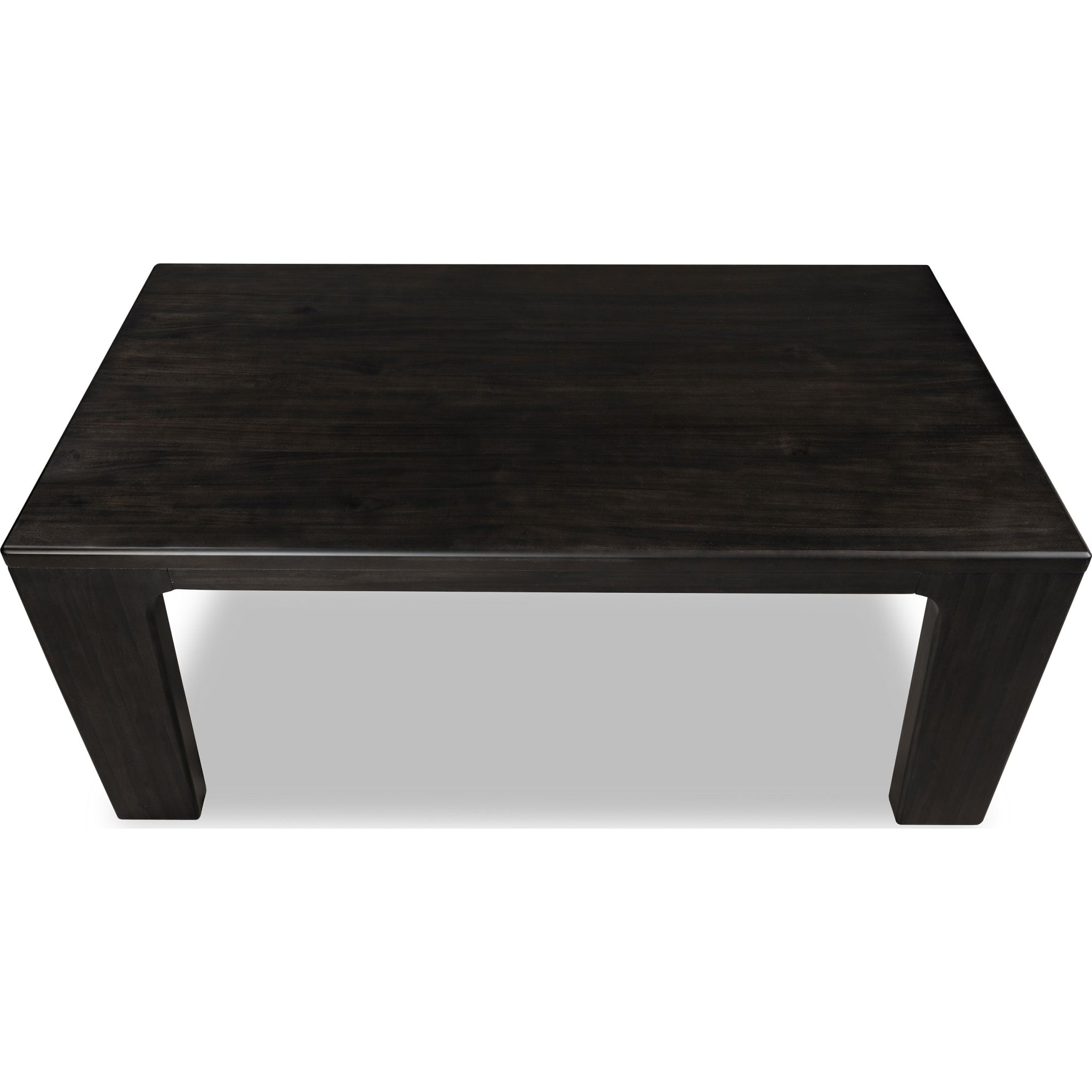 Zamba Rectangular Acacia Wood Dining Table in Jaguar