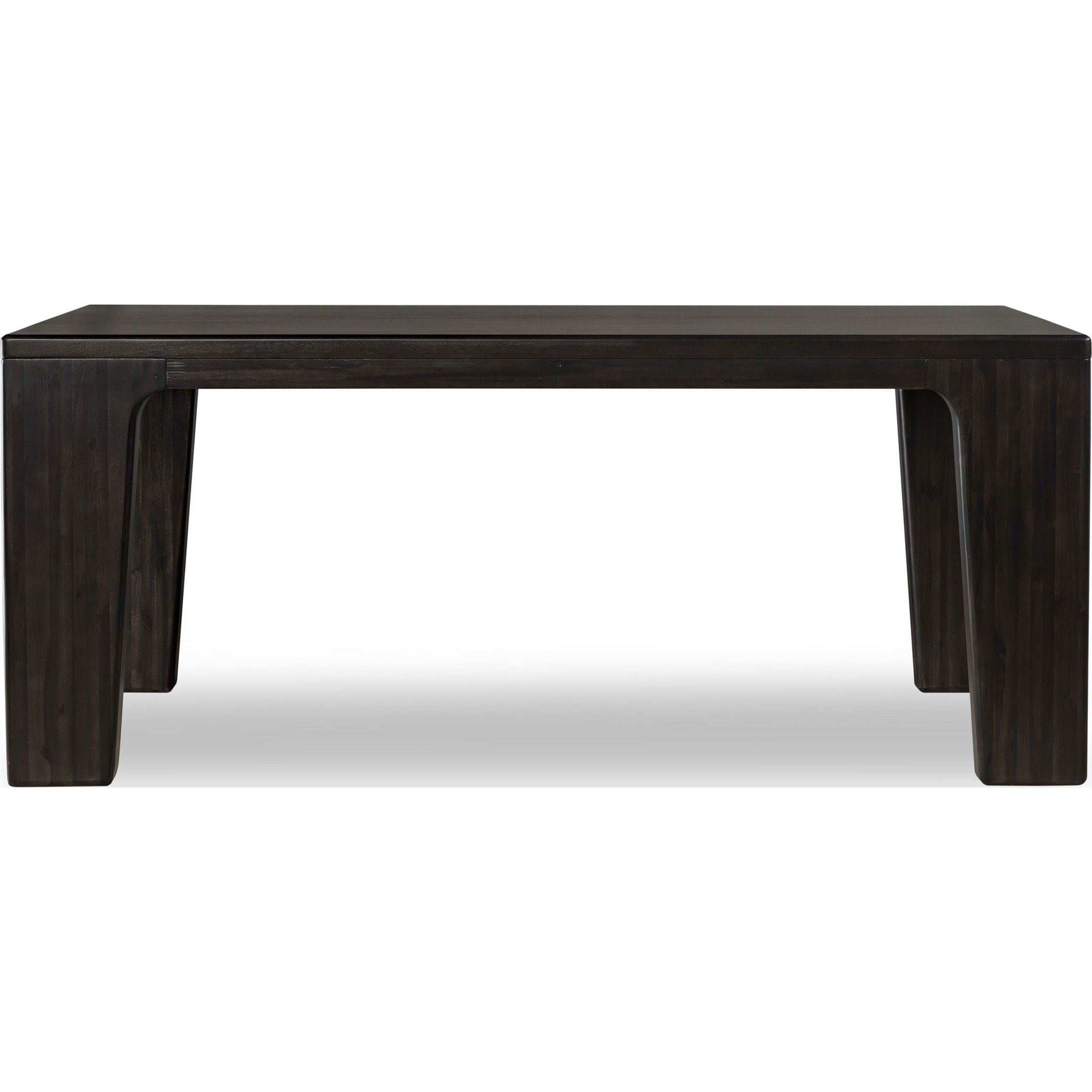 Zamba Rectangular Acacia Wood Dining Table in Jaguar