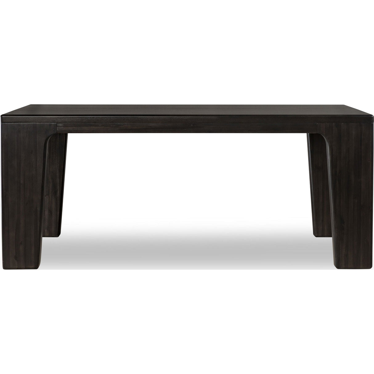 Zamba Rectangular Acacia Wood Dining Table in Jaguar