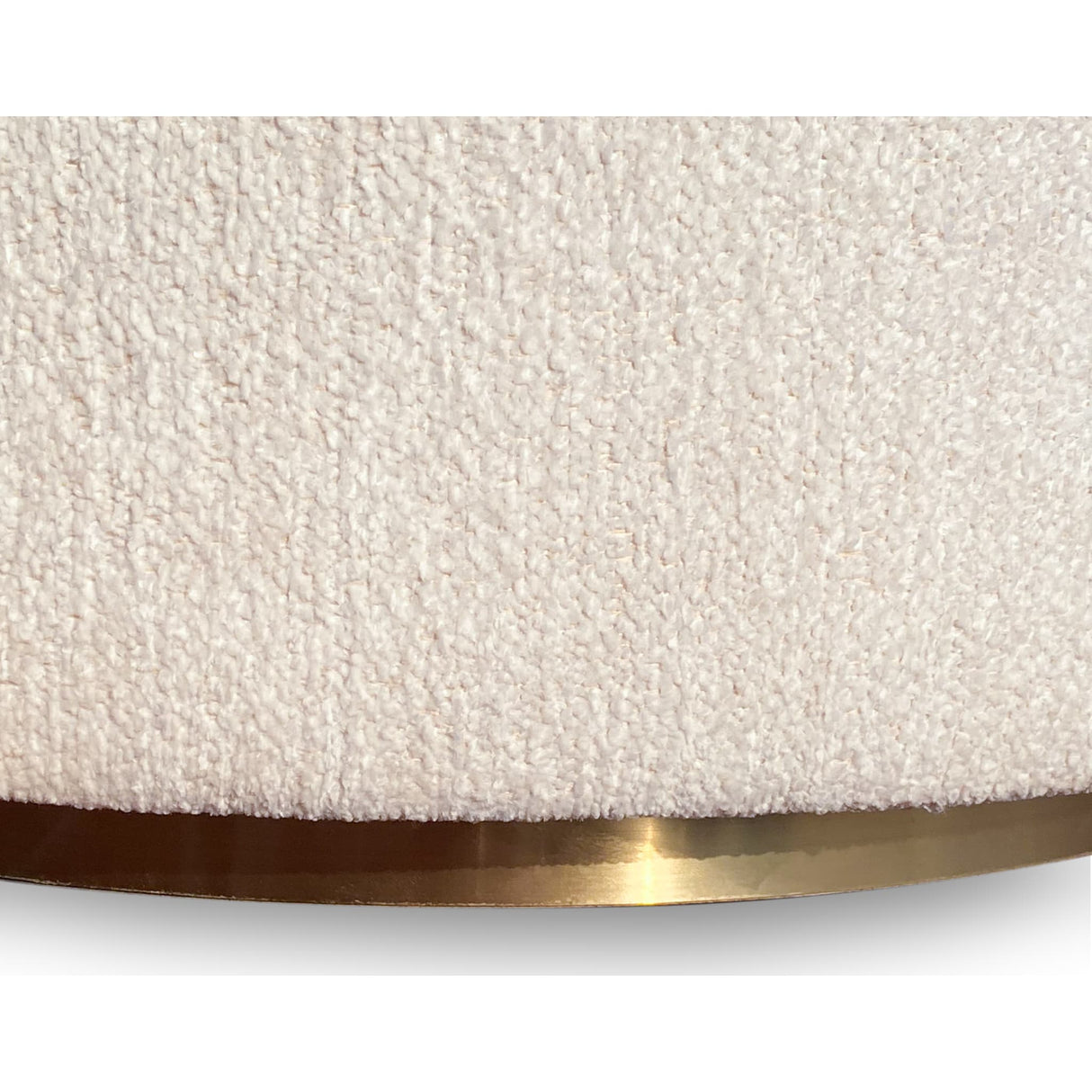 Zinnia Fully Upholstered Swivel Chair in Dune Chenille