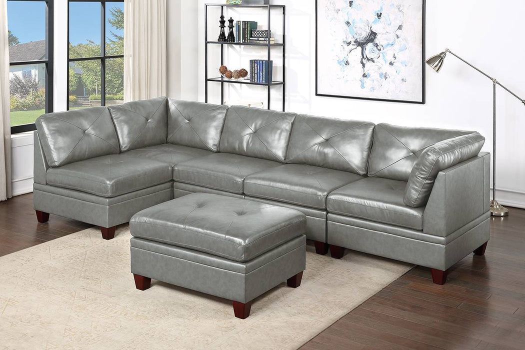 6-Pcs Sectional Modular Set