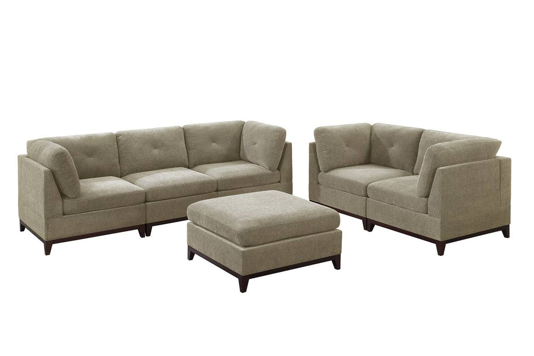 6-Pcs Modular Sofa Set