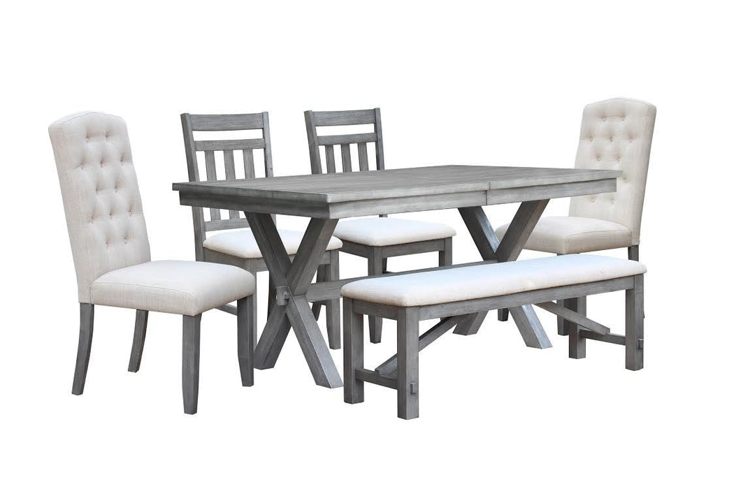 Vilo Home Shelter Cove 6 Piece Dining Set Mix