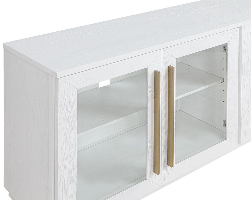 Vilo Home Elevange 70' White TV Stand