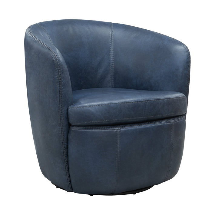 Modern Living - Barolo Swivel Club Chair in Vintage Navy (Set of 2) - SBAR#912S-2-VGNV