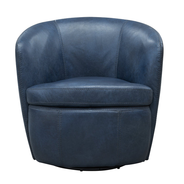 Modern Living - Barolo Swivel Club Chair in Vintage Navy (Set of 2) - SBAR#912S-2-VGNV