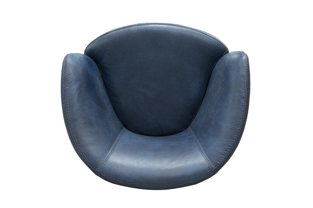 Modern Living - Barolo Swivel Club Chair in Vintage Navy (Set of 2) - SBAR#912S-2-VGNV