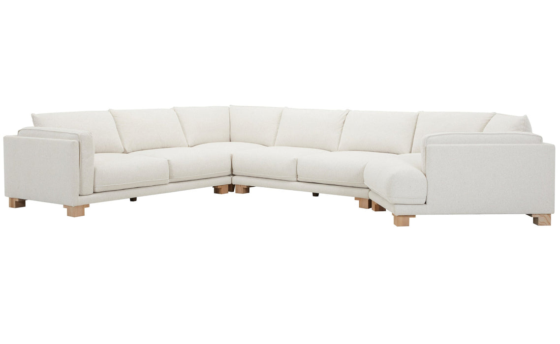 Modern Furniture - Escape 4 Piece Modular Sectional in Mirage Mist - SESC-PACK4A-MRMS