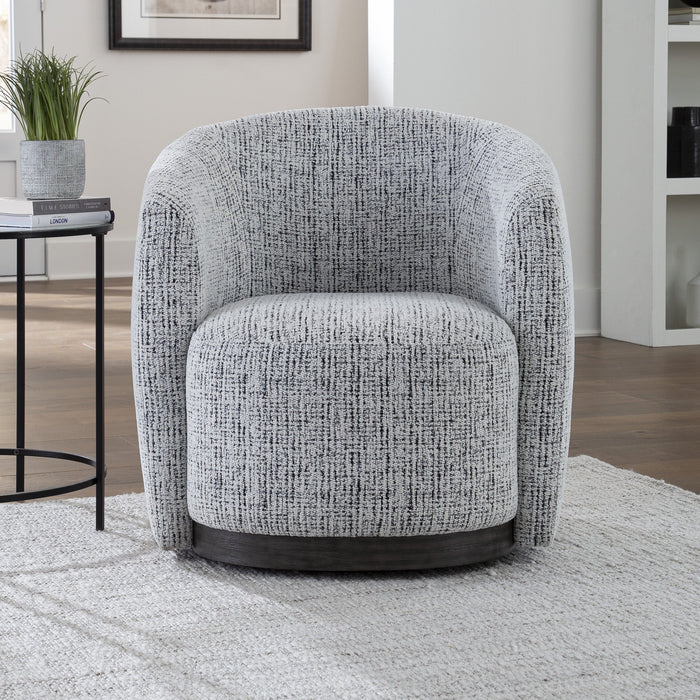 Modern Living - Tatum Swivel Accent Chair in Nightshade (Set of 2) - STAT#912S-2-NTSH