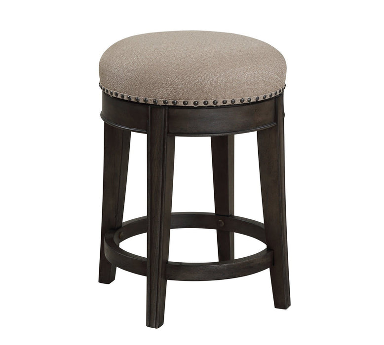 Modern Furniture - Sundance Swivel Stool (Set of 2) in Smokey Grey - SUN#1026-SGR